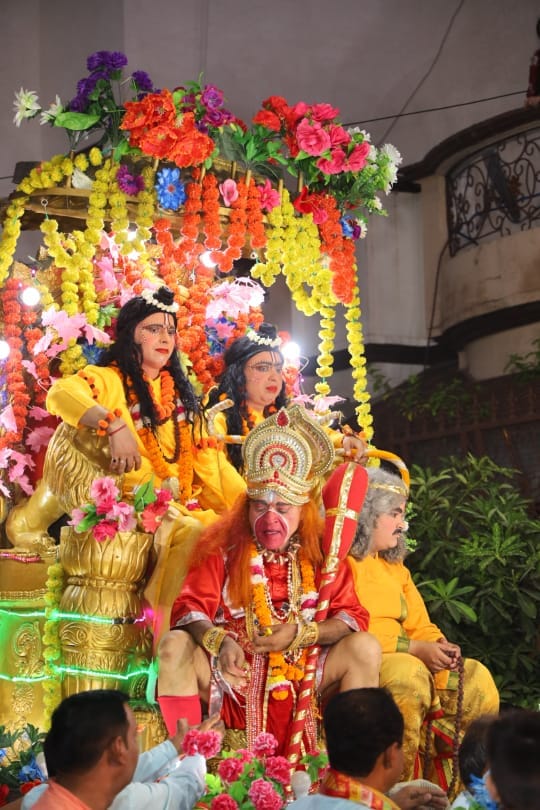 Lord Shri Ram's procession taken out with pomp
