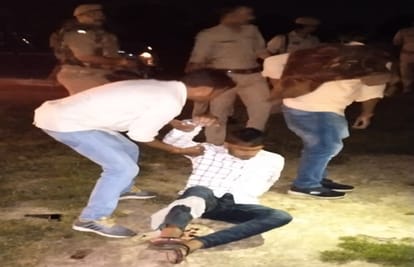 History sheeter Sadanand yadav arrested in police encounter in varanasi who murder young man four days ago