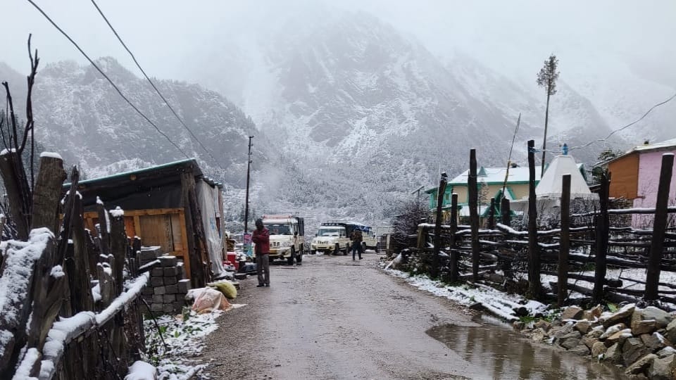 Uttarakhand news: Snowfall in Darma and vyas Valley Pithoragarh beautiful Photos