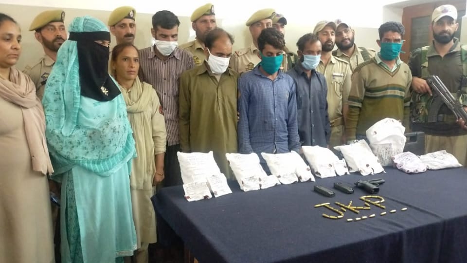 Six people arrested with weapons and explosives in Poonch