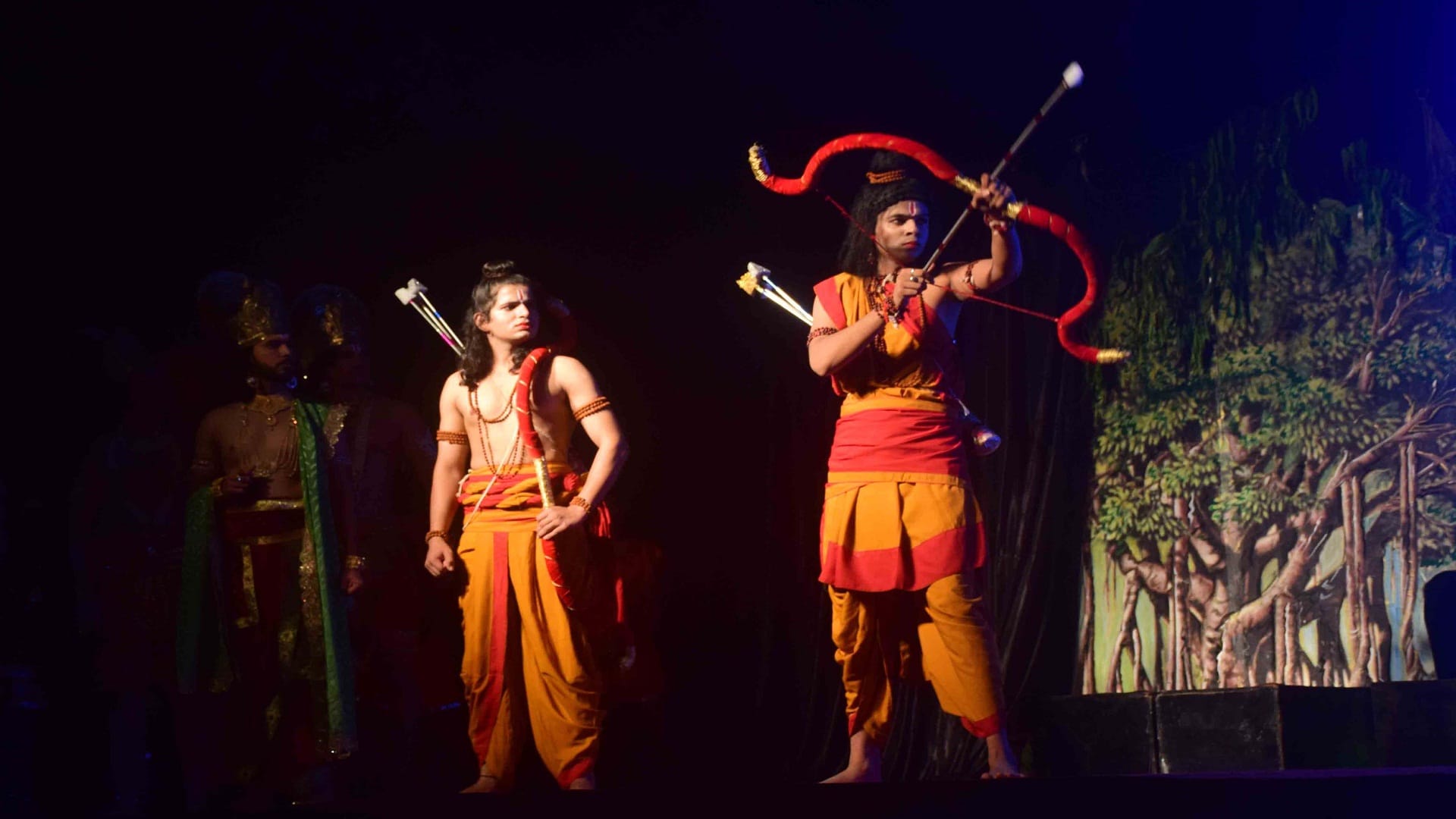 Prayagraj: Ravana was killed in pajava Ramlila, directions resonated with Jai Shri Ram