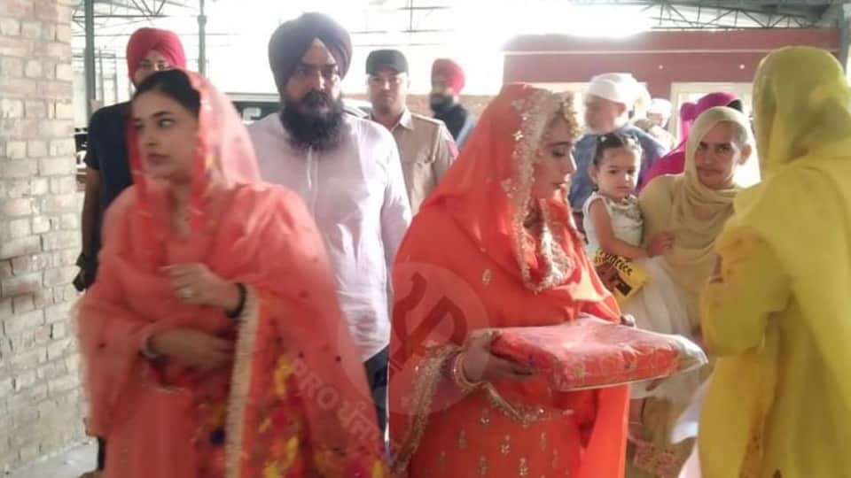 Sangrur AAP MLA Narinder Kaur Bharaj got married with Mandeep Singh