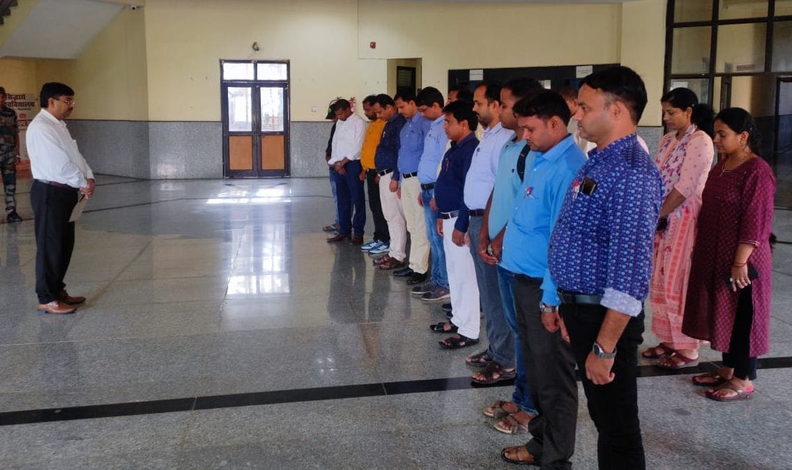 tribute meeting in university campus