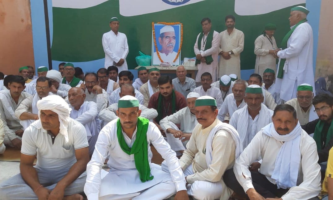 BKU founder Mahendra Singh Tikait celebrated his birth anniversary