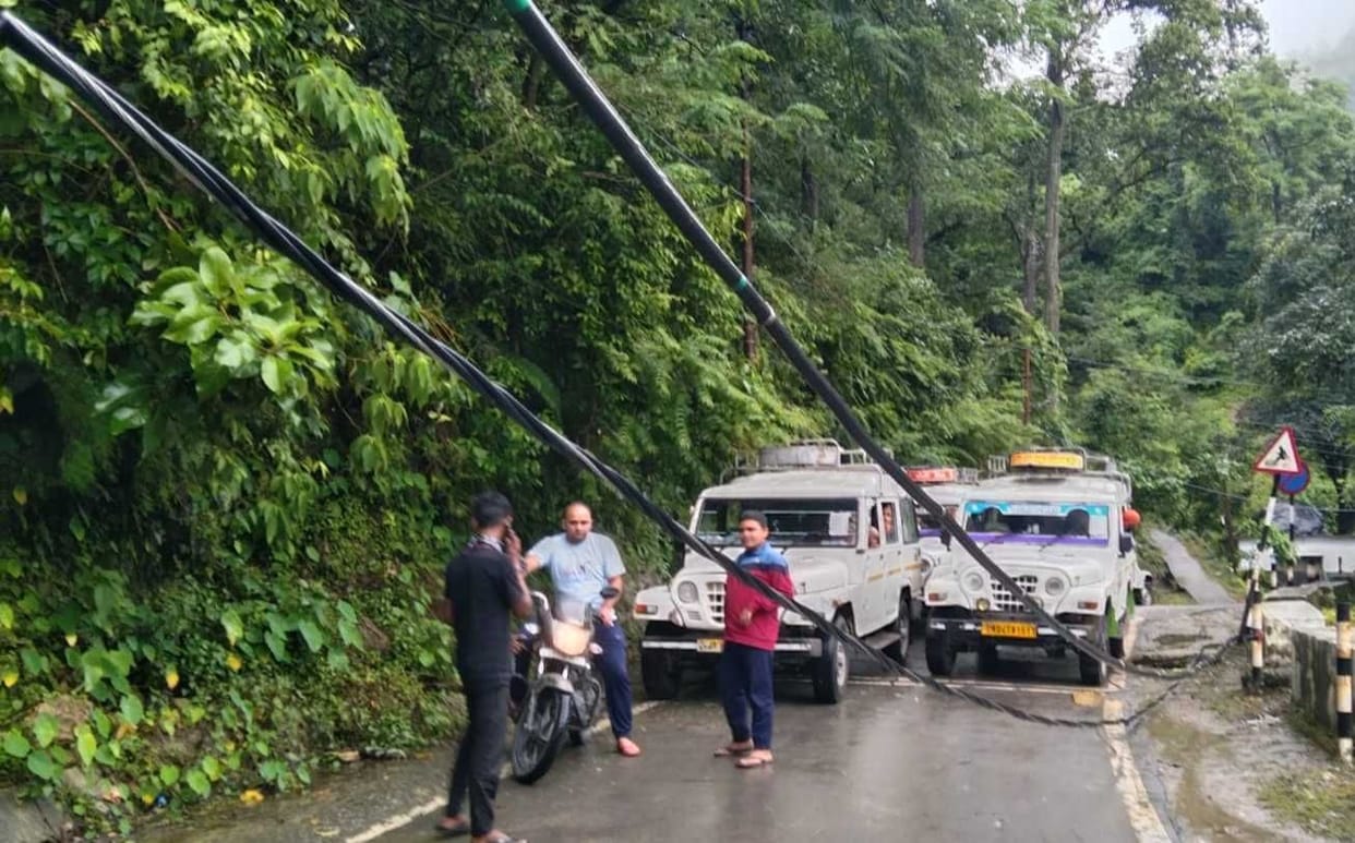 National highway remained closed for one and a half hours