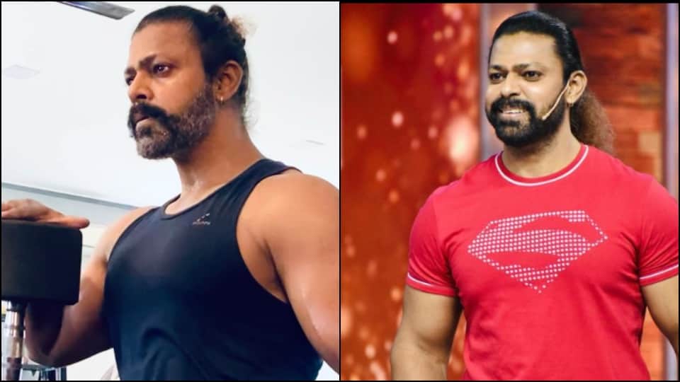 prabhas saif ali khan film adipurush hanuman character devdatta gajanan nage fitness video viral on internet