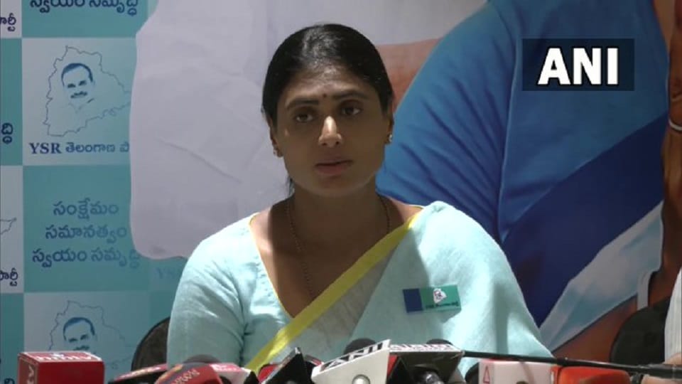 Kaleshwaram Lift Irrigation Project scam is bigger : YS Sharmila