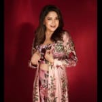VIDEO : Actress madhuri dixit gorgeous look in three piece flower print dress
