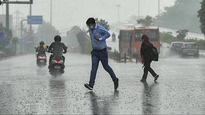 Delhi NCR Weather Update Delhi NCR Rainfall And Thunderstorm Alert By IMD Delhi Ka Mausam News In Hindi