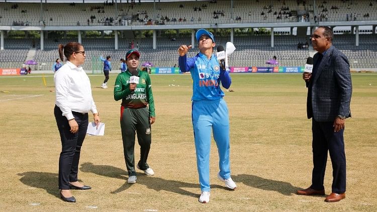 IND W vs BAN W Live Score: एक रन पर बांग्लादेश के दो विकेट गिरा, पूजा ने पहले ओवर में दोनों ओपनर्स को आउट किया