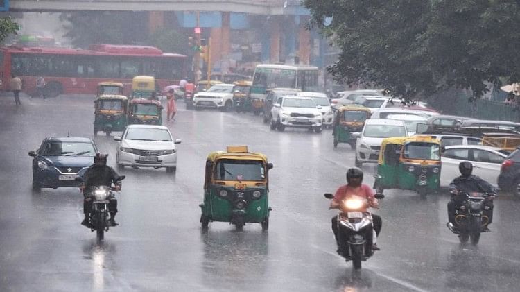 Delhi-ncr Rain: Weather became pleasant due to rain and wind, relief from heat, weather conditions may remain like this in future - Weather Update Rain With Strong Wind Start In Delhi Ncr