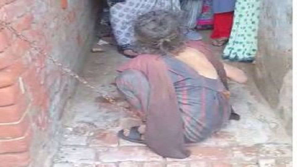 father imprisoned daughter in the house Life in shackles for 35 years