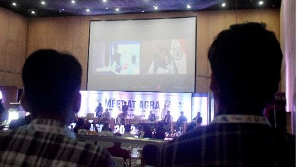 Meet At Agra inagurated at tread center in Agra