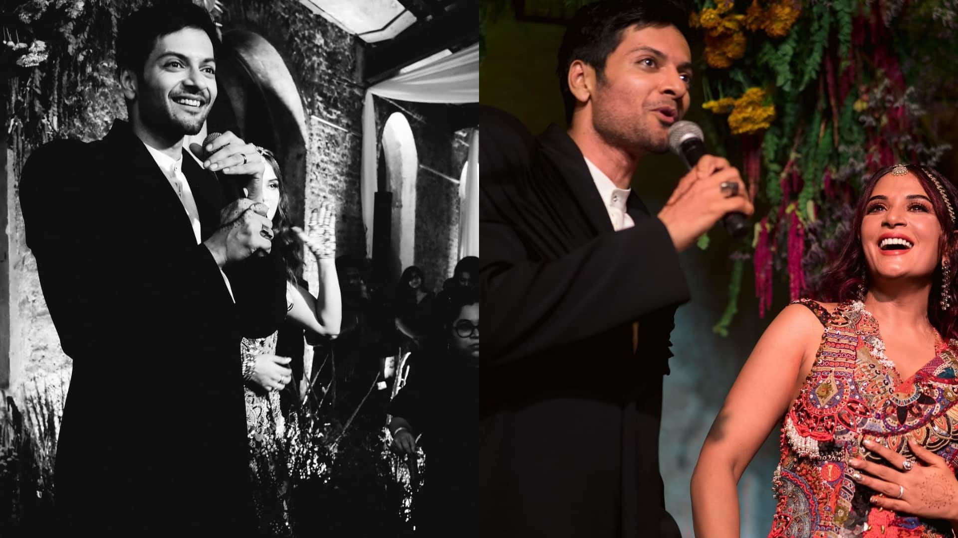 Ali Fazal shares unseen photos of his and richa chadha dreamy wedding celebrations gets viral on internet