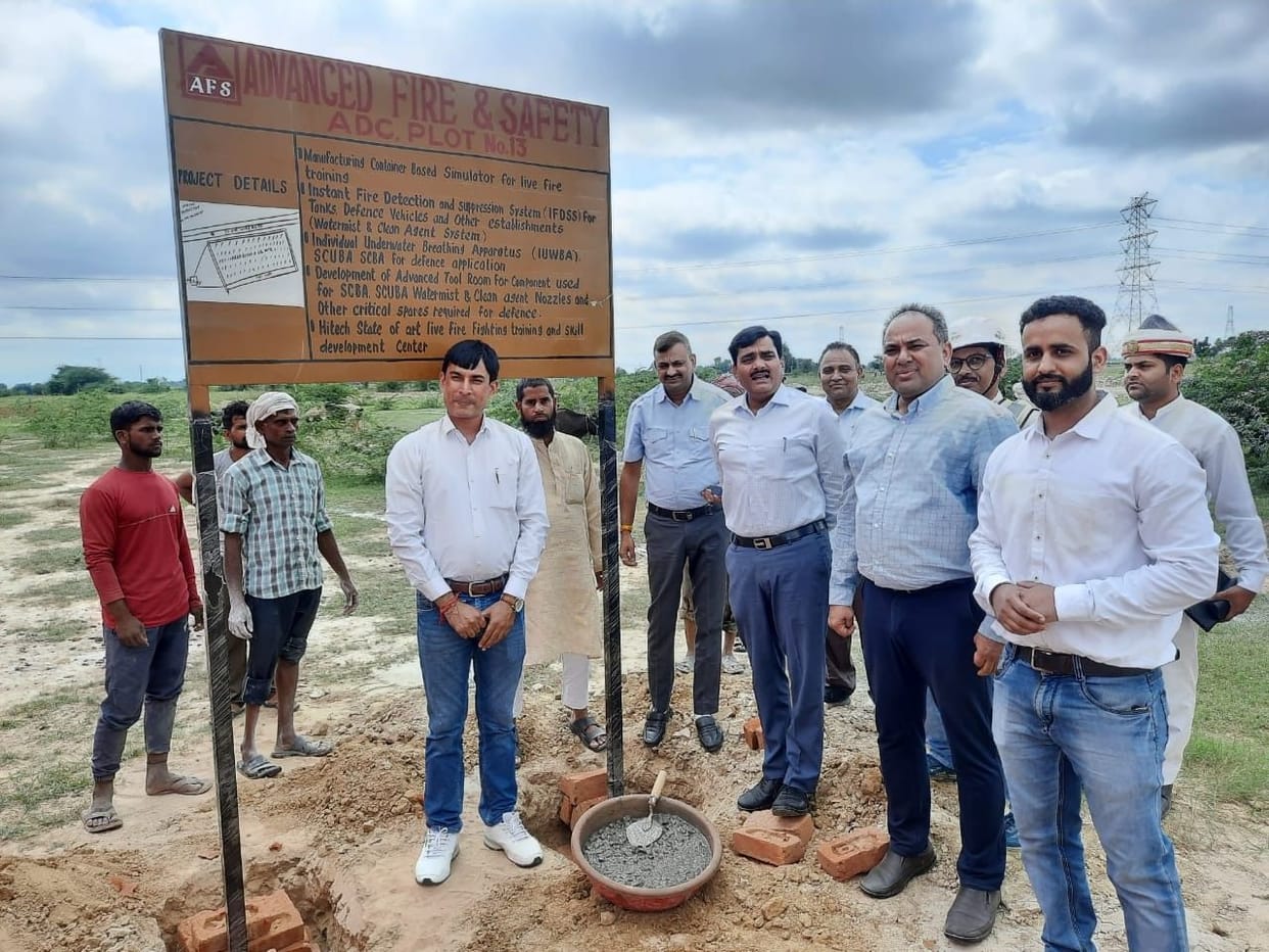 Aligarh: Another investor did Bhoomi Pujan in Defense Corridor