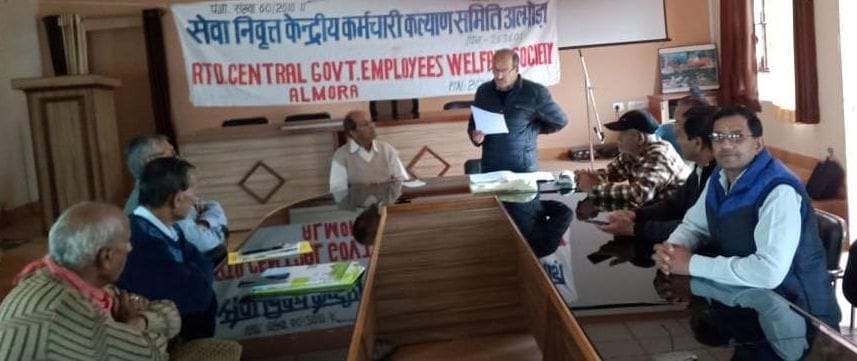 Pensioner's Demand in Almora