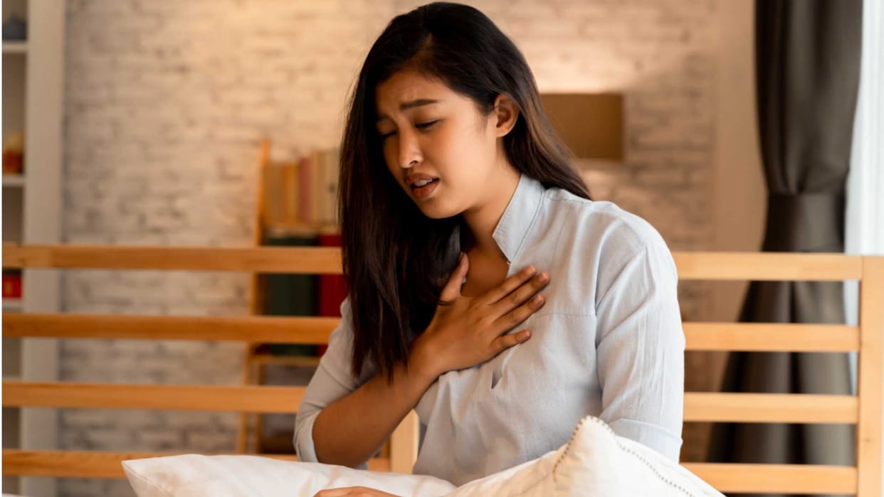 If there is whistling while breathing then cold is dangerous be careful of this