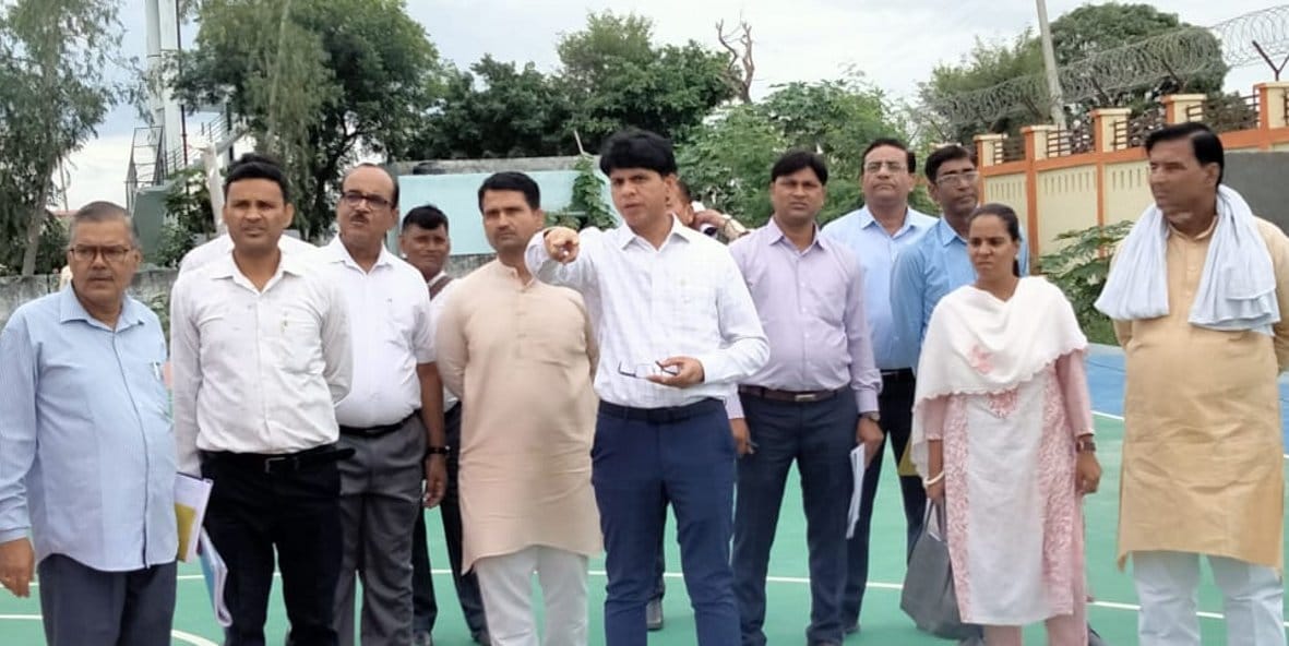 Additional commissioner did not get swimming bridge in sports complex