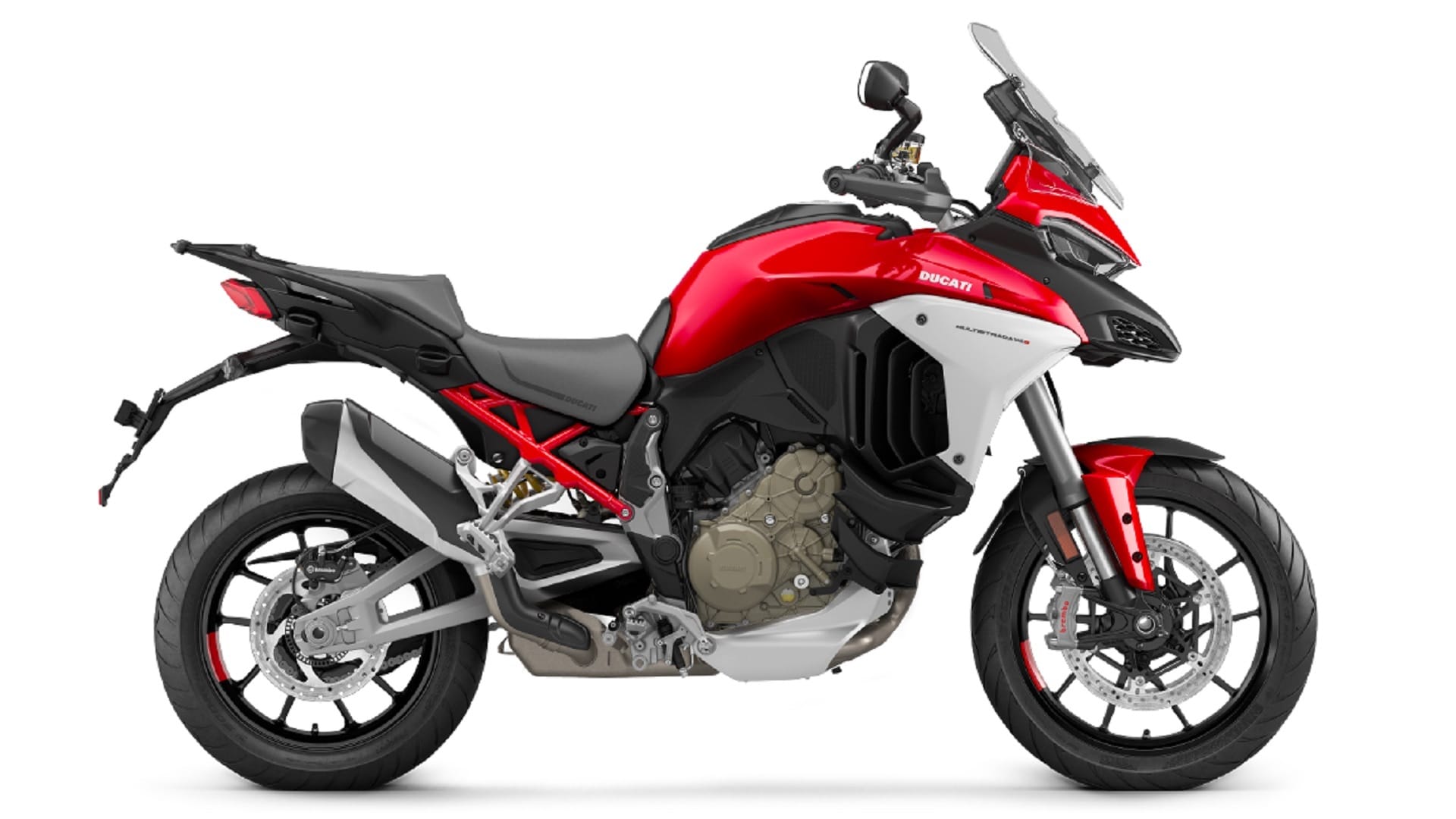 Ducati Multistrada V4S in White Colour Iceberg Launched in India Know Price Features Specs News in Hindi