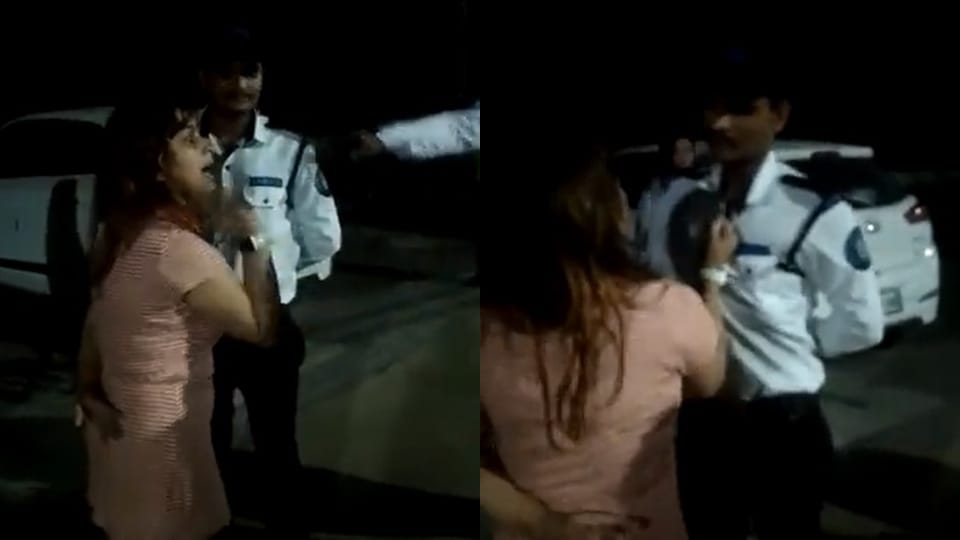 Security guard assaulted again at Gardenia Glory Society gate of Noida Sector 45