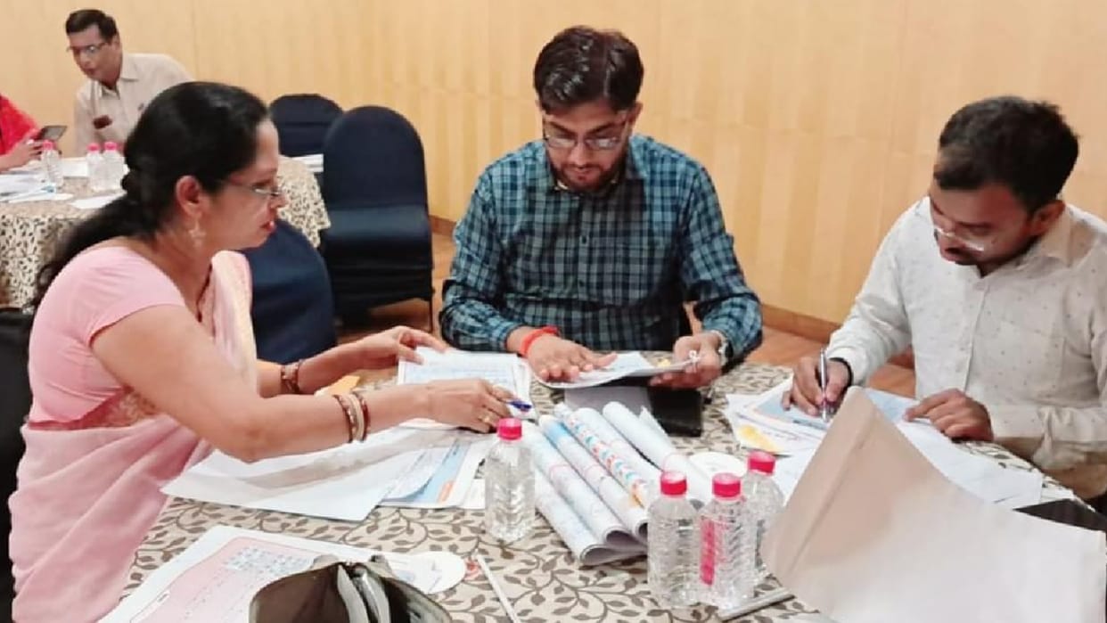 Special workbook will be made divine organ of disabled students