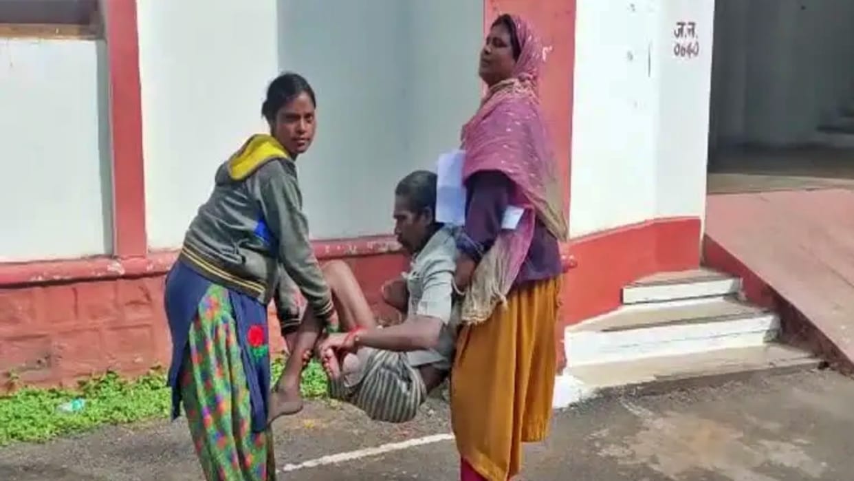 Woman upset for getting tricycle to handicapped husband in Chhindwara