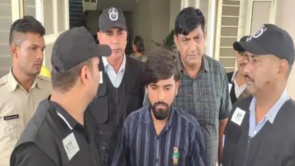 Special Task Force Ambala arrested wanted member of Ankush Kamalpur gang with weapons