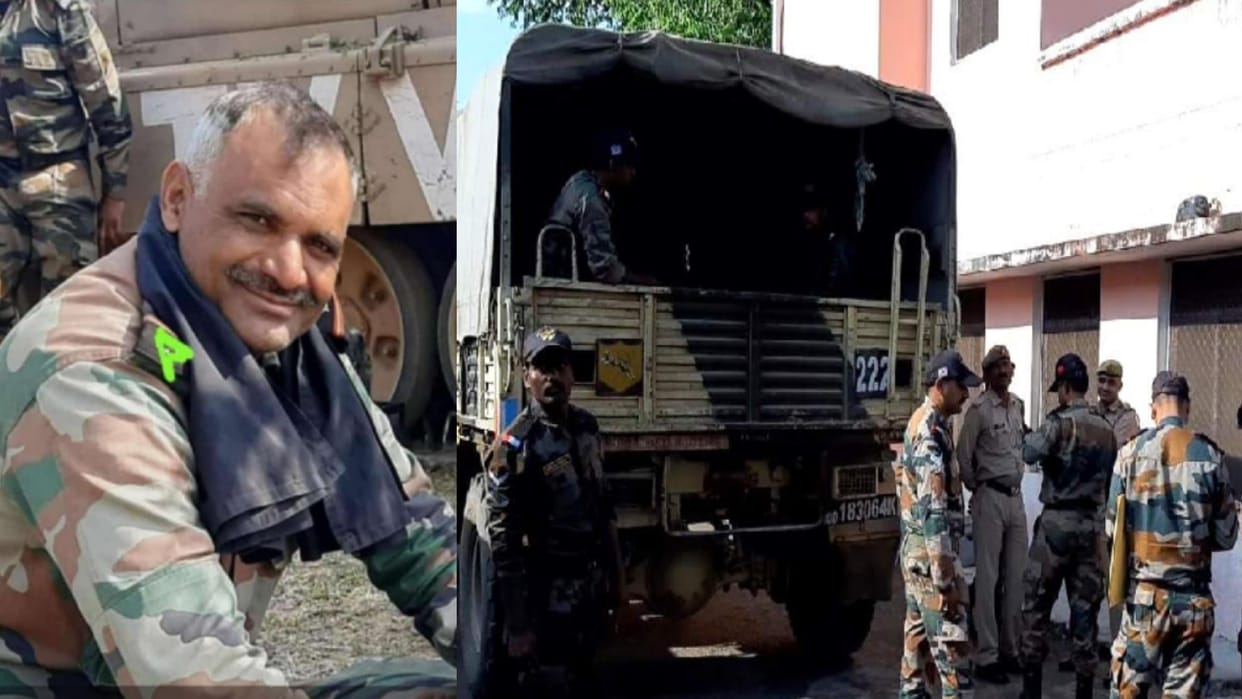Jhansi field firing accident Naib Subedar had informed the children about coming home on Diwali two days ago