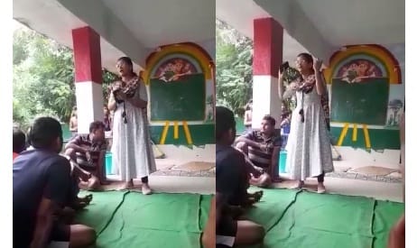 Video of the headmistress in Kannauj goes viral