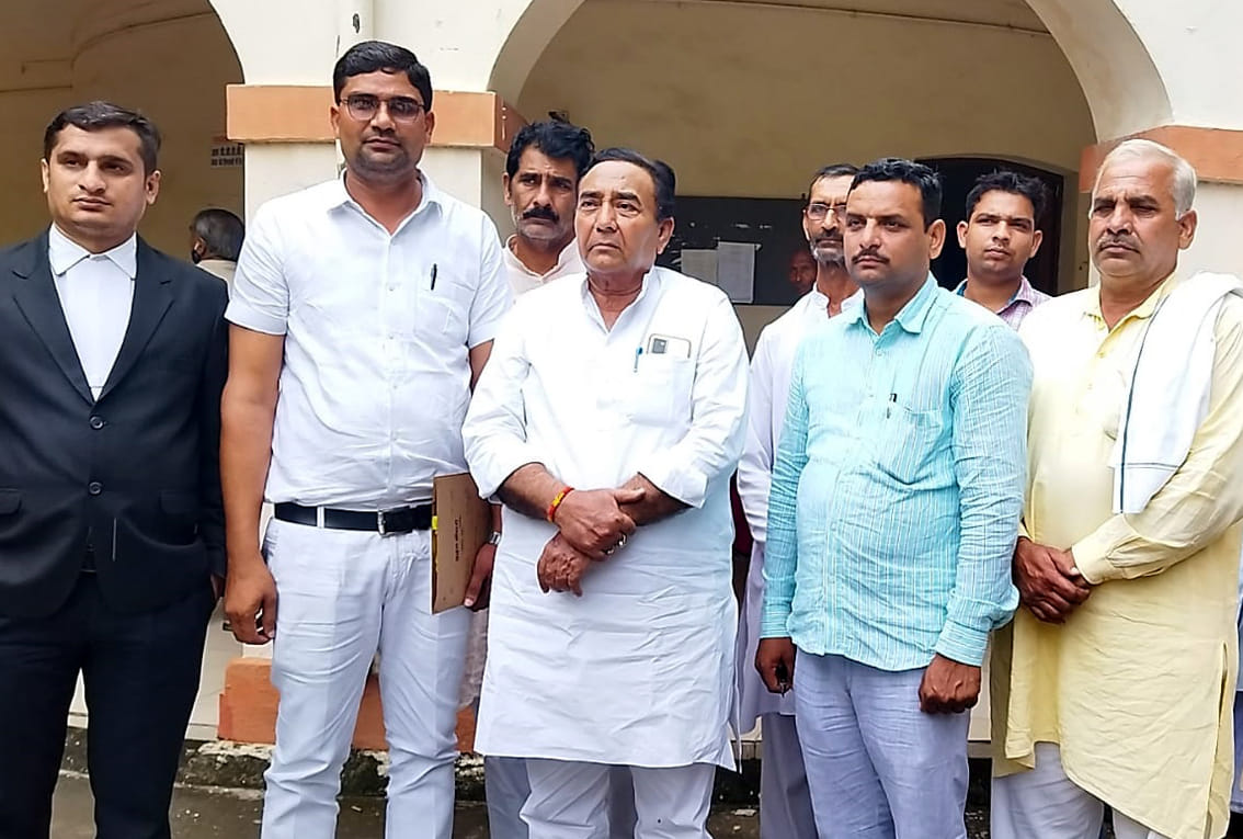 RLD MLA Rajpal Balyan surrendered, got bail