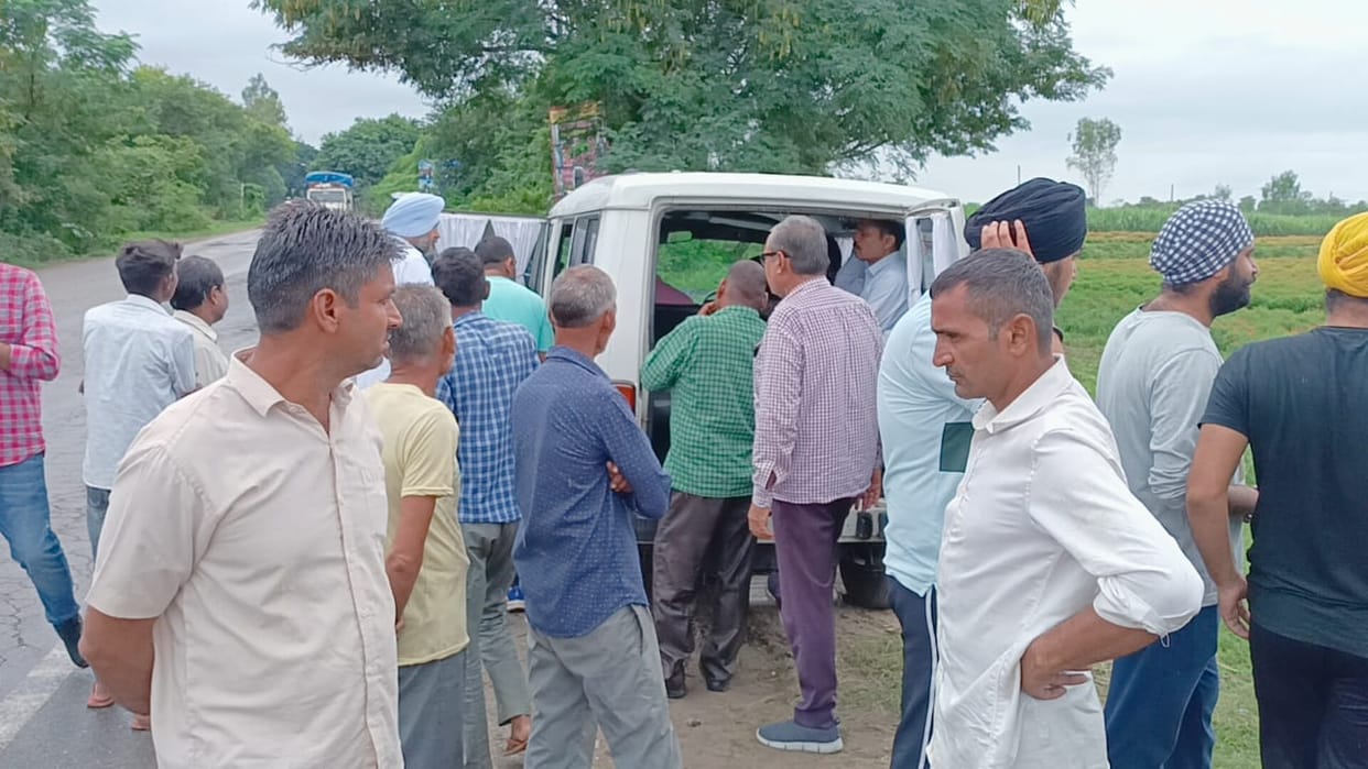 The process of vacating the government land started