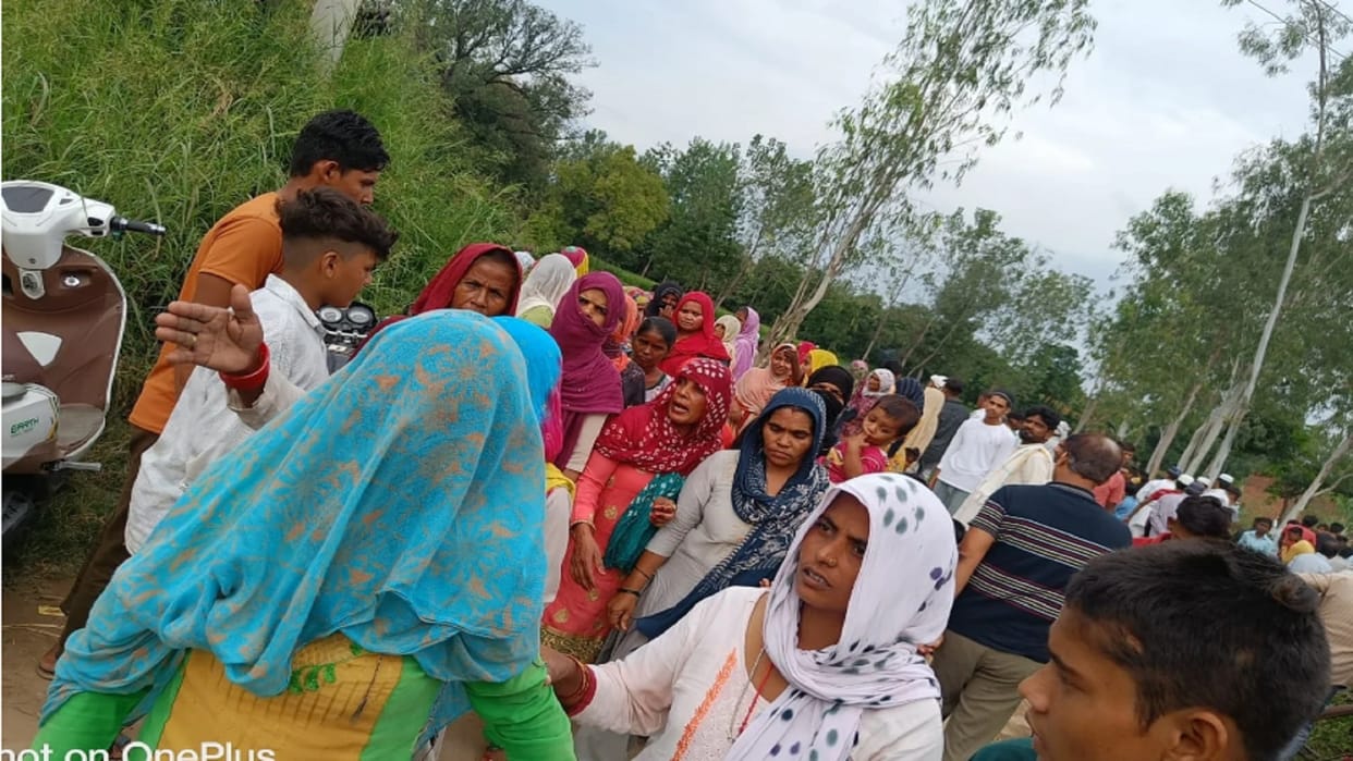 There is mourning in the family after the death of Kanwarpal in Saharanpur see photos