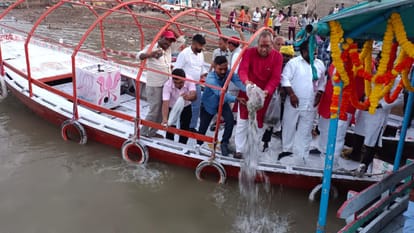 Prayagraj: Sanjay Nishad said - Nishad Party will fight municipal elections with BJP