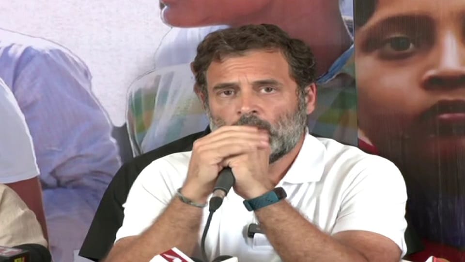 Congress MP Rahul Gandhi on Gautam Adani's investment in Rajasthan and meeting with CM Ashok Gehlot