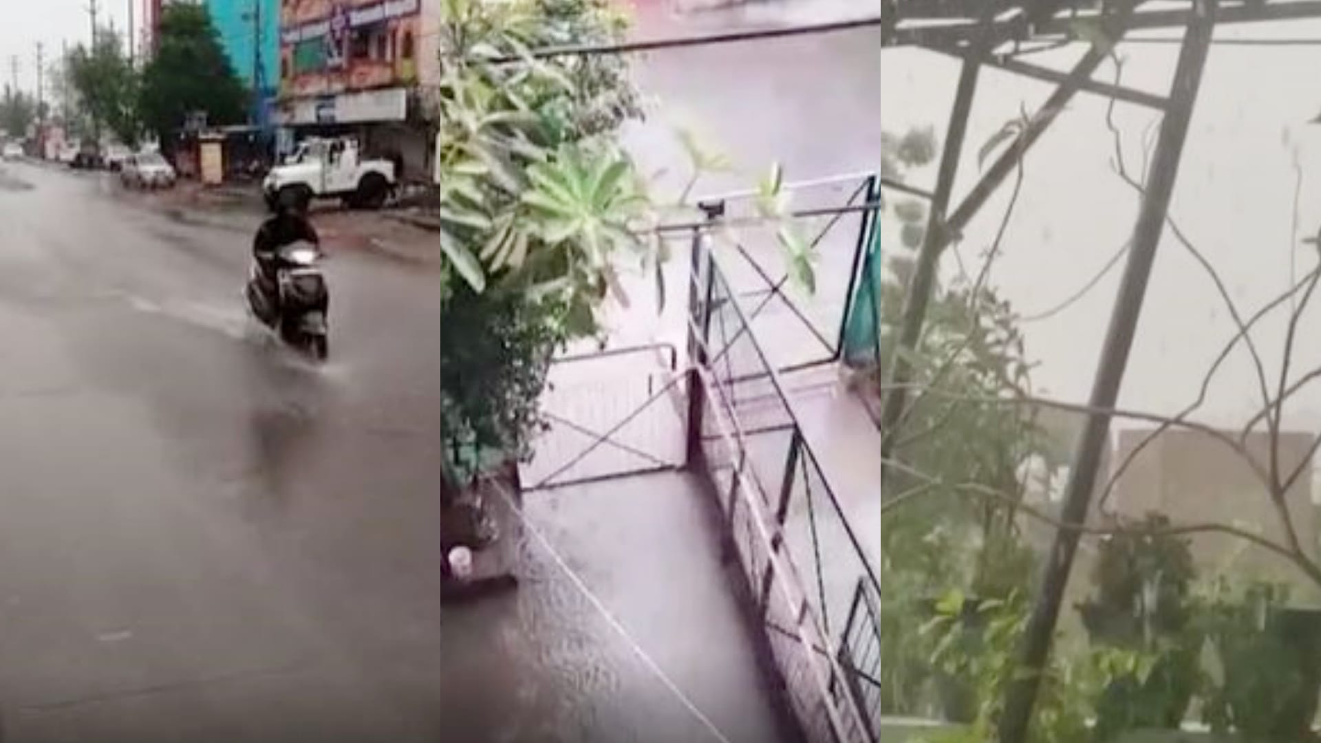 मध्यप्रदेश में बारिश का दौर