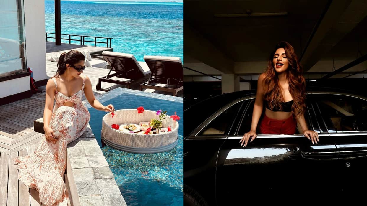 Photos of the Day Shama Sikander Bold Look Rashmika Mandanna Cute Photo Celebrity Updates