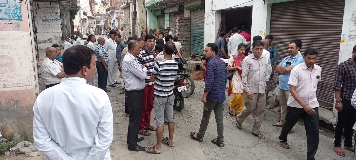 Two died in an accident in nakud Saharanpur last night
