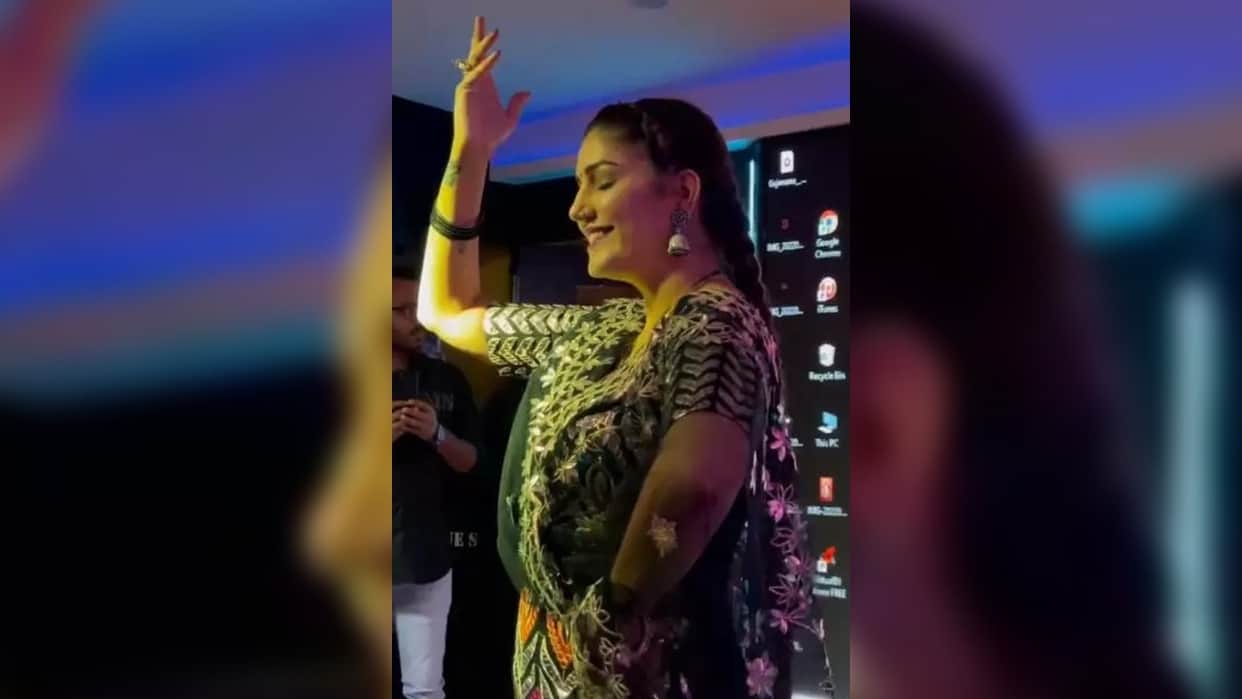 Sapna Chaudhary danced fiercely on the her new song Mast Malang video went viral on internet