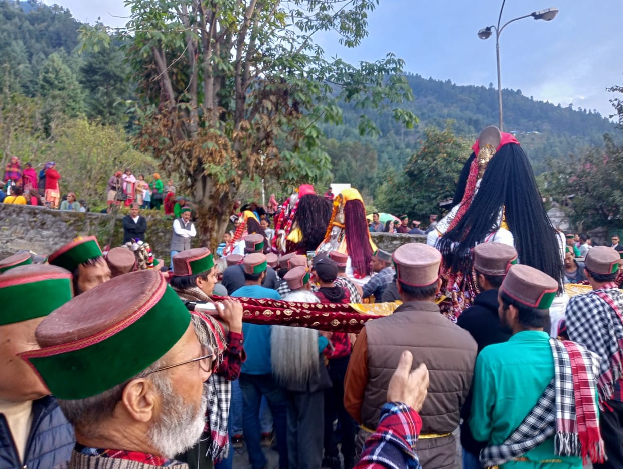 sarahan fair conclude with departure of devi devta