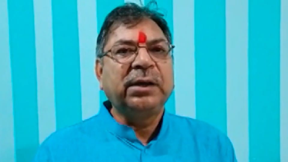 Congress on target of State BJP President Satish Poonia