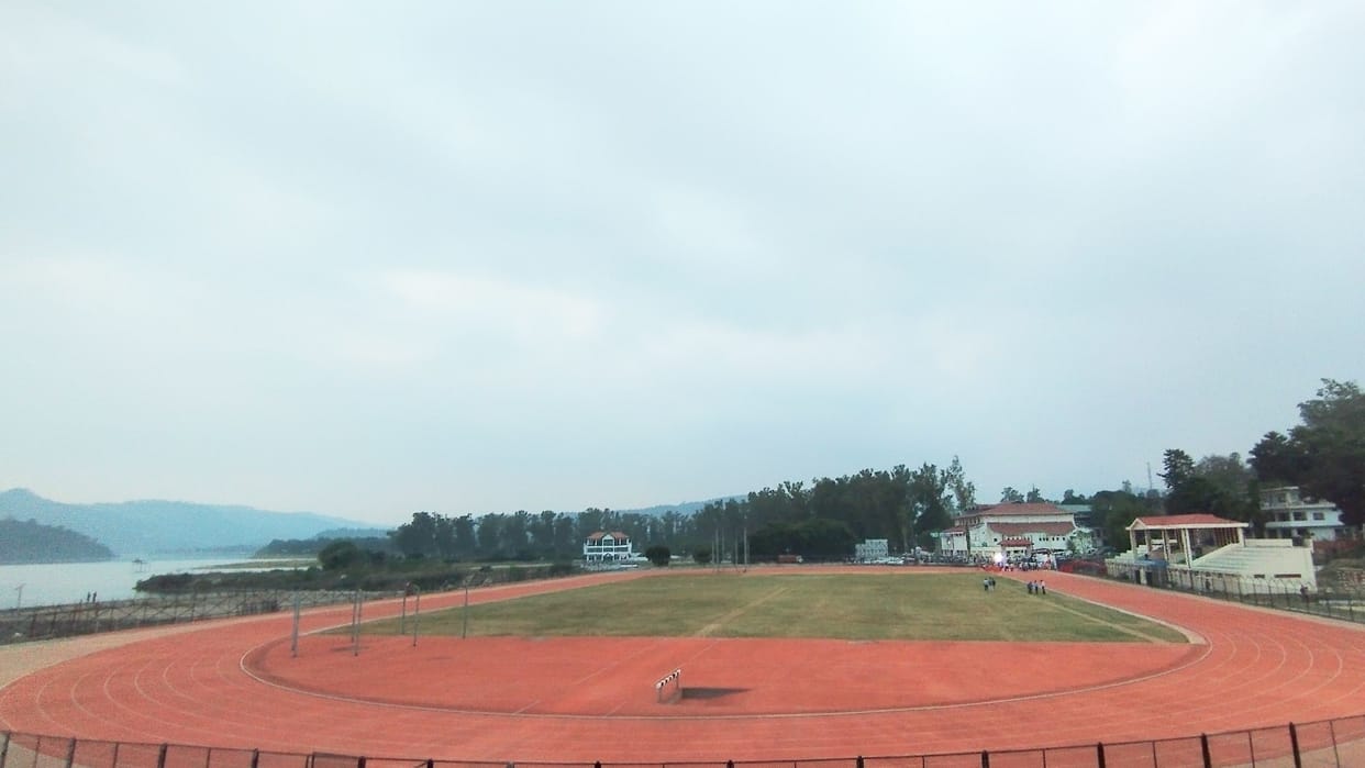 himachal pradesh third synthetic track in luhnu bilaspur himachal pradesh