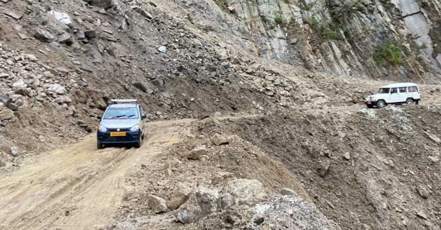 Road Block in Champawat