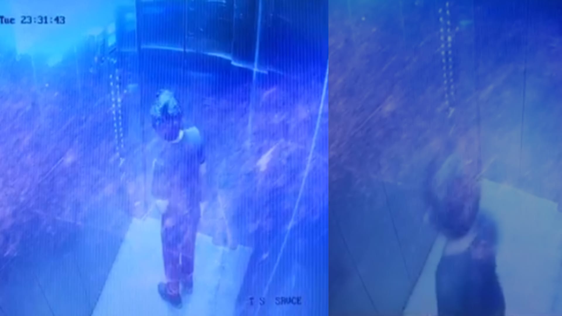 Greater Noida 11 year old boy trapped in lift of Paramount Emotions Society struggle seen in CCTV footage