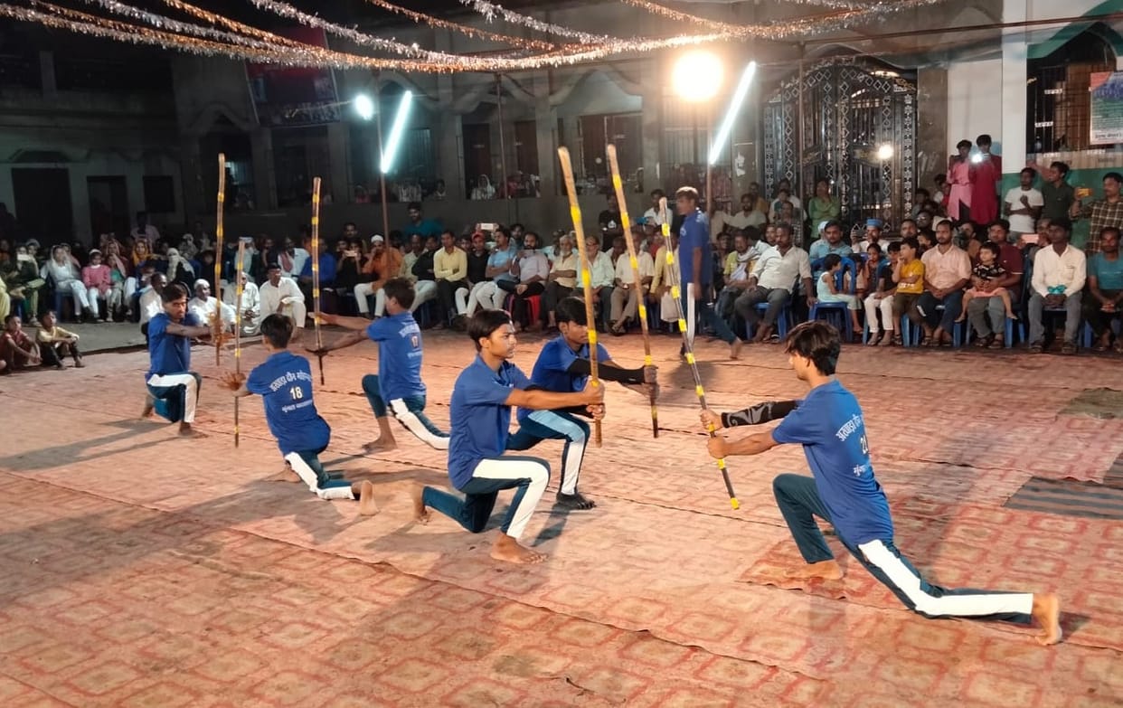 Akhadas showed amazing feats