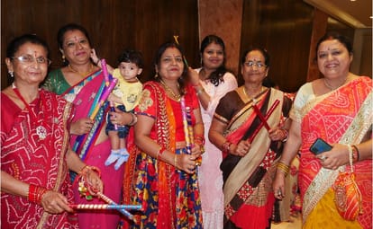 Festivals after Navratri in Kashi Womens fun in evening decorated with dance music and Tambola