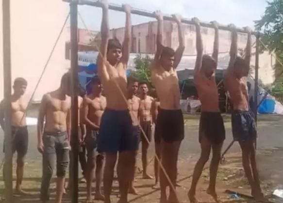 Agniveer Rally Today examination of the youth of Bhind and Panna 6 thousand 237 youth will join the army in Sa