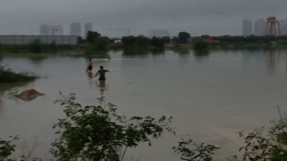 Six children died due to drowning in rainy pond in gurugram