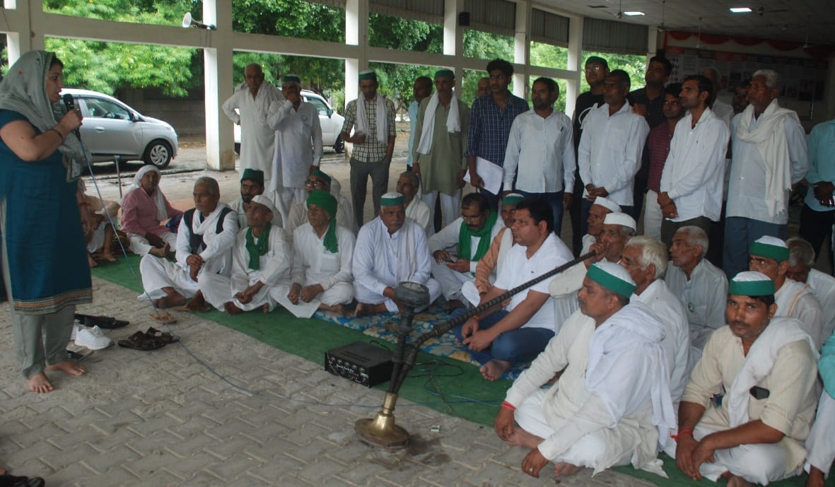 Farmers have to struggle: Anupama Chaudhary