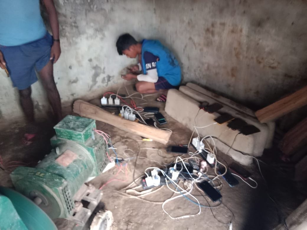 Electricity supply of 250 villages remained disrupted for the fourth day