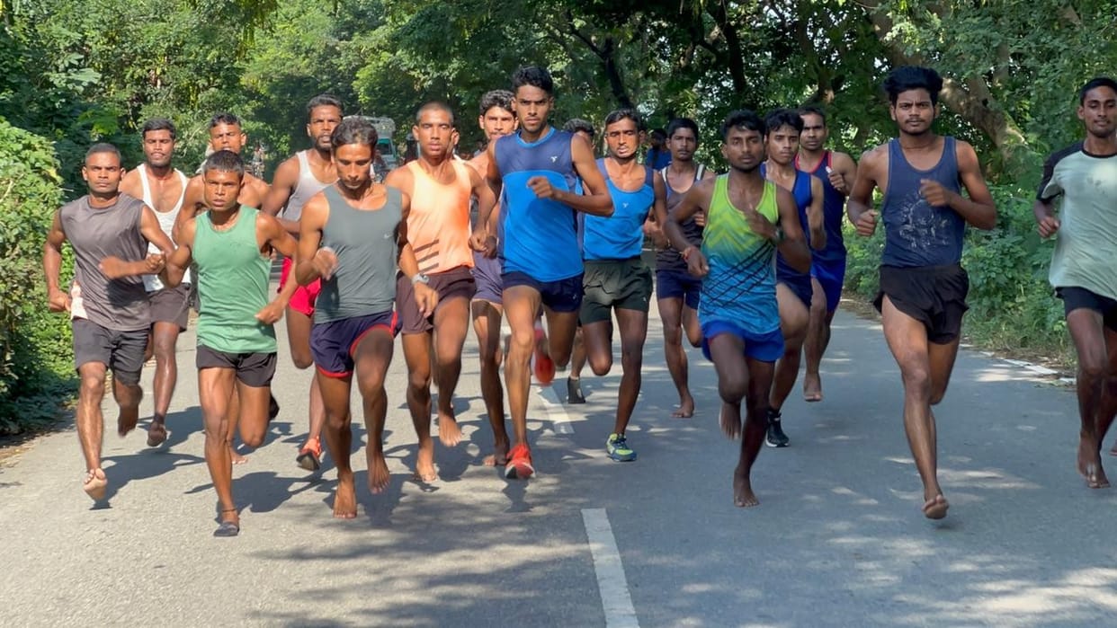 Runners ran in Josh Competition